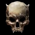 ARK: Survival Ascended Scary Skull Helmet item