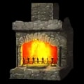 ARK: Survival Ascended Stone Fireplace item