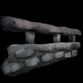 ARK: Survival Ascended Stone Railing item