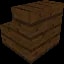 Minecraft Dark Oak Stairs item