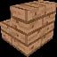 Minecraft Jungle Stairs item