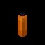 Minecraft Orange Candle item