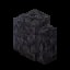 Minecraft Polished Blackstone Wall item