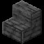 Minecraft Polished Deepslate Stairs item