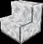 Minecraft Polished Diorite Stairs item