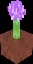 Minecraft Potted Allium item