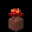Minecraft Potted Crimson Fungus item