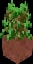 Minecraft Potted Oak Sapling item