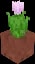 Minecraft Potted Pink Tulip item