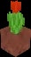 Minecraft Potted Red Tulip item