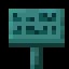 Minecraft Warped Sign item