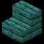 Minecraft Warped Stairs item