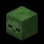 Minecraft Zombie Wall Head item