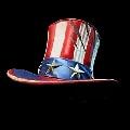 ARK: Survival Ascended Dino Uncle Sam Hat item