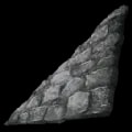 ARK: Survival Ascended Sloped Stone Wall Left item