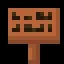 Minecraft Acacia Sign item