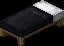 Minecraft Black Bed item