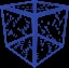 Minecraft Blue Stained Glass item
