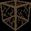 Minecraft Brown Stained Glass item