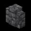 Minecraft Cobbled Deepslate Wall item