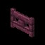Minecraft Crimson Fence Gate item