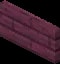 Minecraft Crimson Wall Sign item
