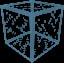 Minecraft Cyan Stained Glass item
