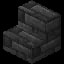 Minecraft Deepslate Tile Stairs item