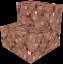 Minecraft Granite Stairs item