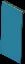Minecraft Light blue wall banner item