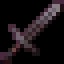Minecraft Netherite Sword item