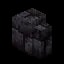 Minecraft Polished Blackstone Brick Wall item