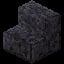 Minecraft Polished Blackstone Stairs item