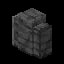 Minecraft Polished Deepslate Wall item