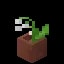Minecraft Potted Lily of the Valley item