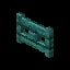 Minecraft Warped Fence Gate item