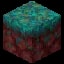 Minecraft Warped Nylium item