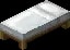 Minecraft White Bed item